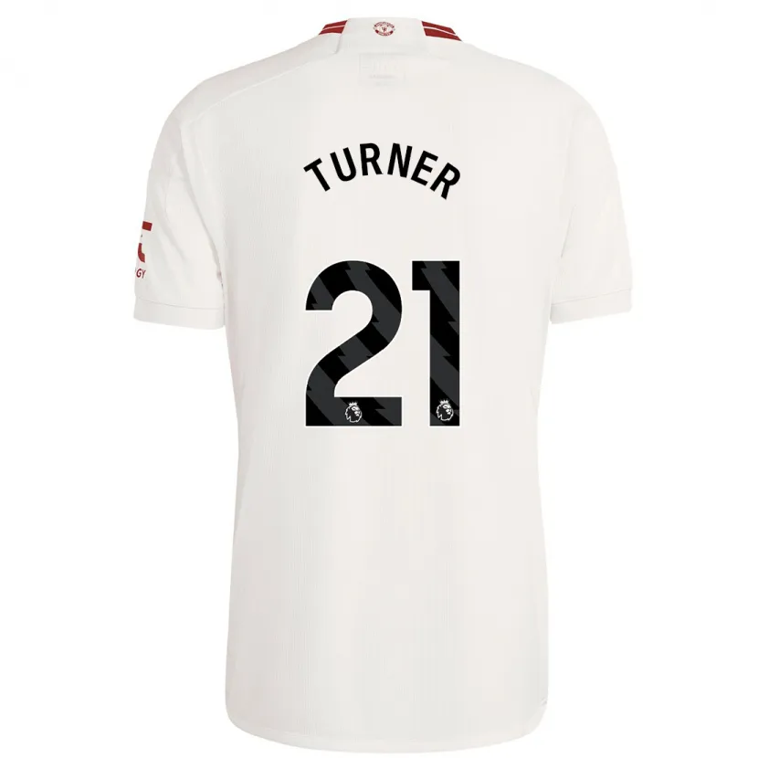 Danxen Hombre Camiseta Millie Turner #21 Blanco Equipación Tercera 2023/24 La Camisa