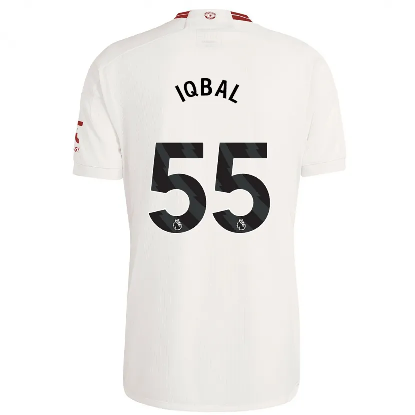 Danxen Hombre Camiseta Zidane Iqbal #55 Blanco Equipación Tercera 2023/24 La Camisa