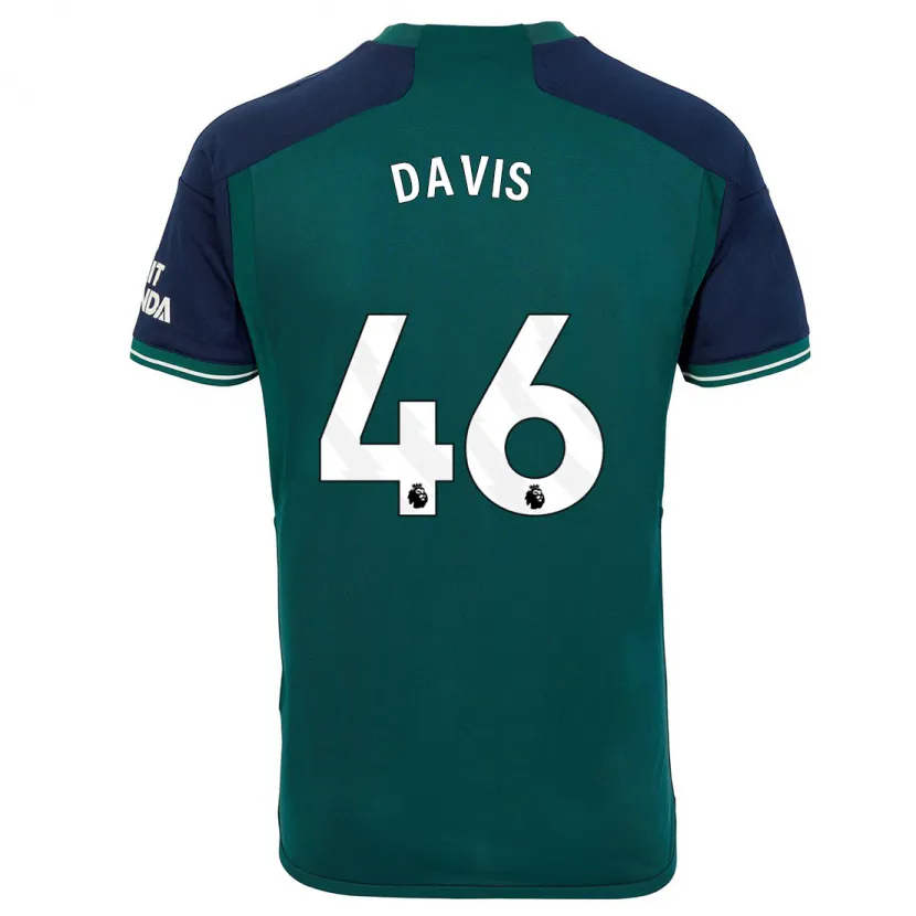 Danxen Hombre Camiseta Timi Davis #46 Verde Equipación Tercera 2023/24 La Camisa