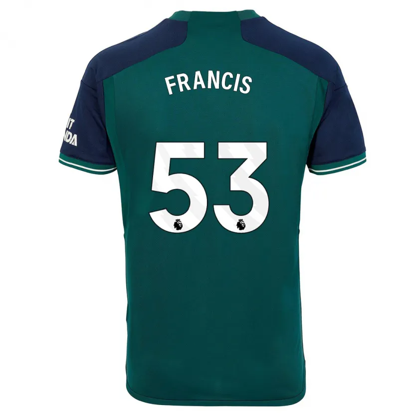 Danxen Hombre Camiseta Jack Henry-Francis #53 Verde Equipación Tercera 2023/24 La Camisa