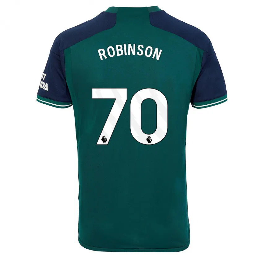 Danxen Hombre Camiseta Josh Robinson #70 Verde Equipación Tercera 2023/24 La Camisa