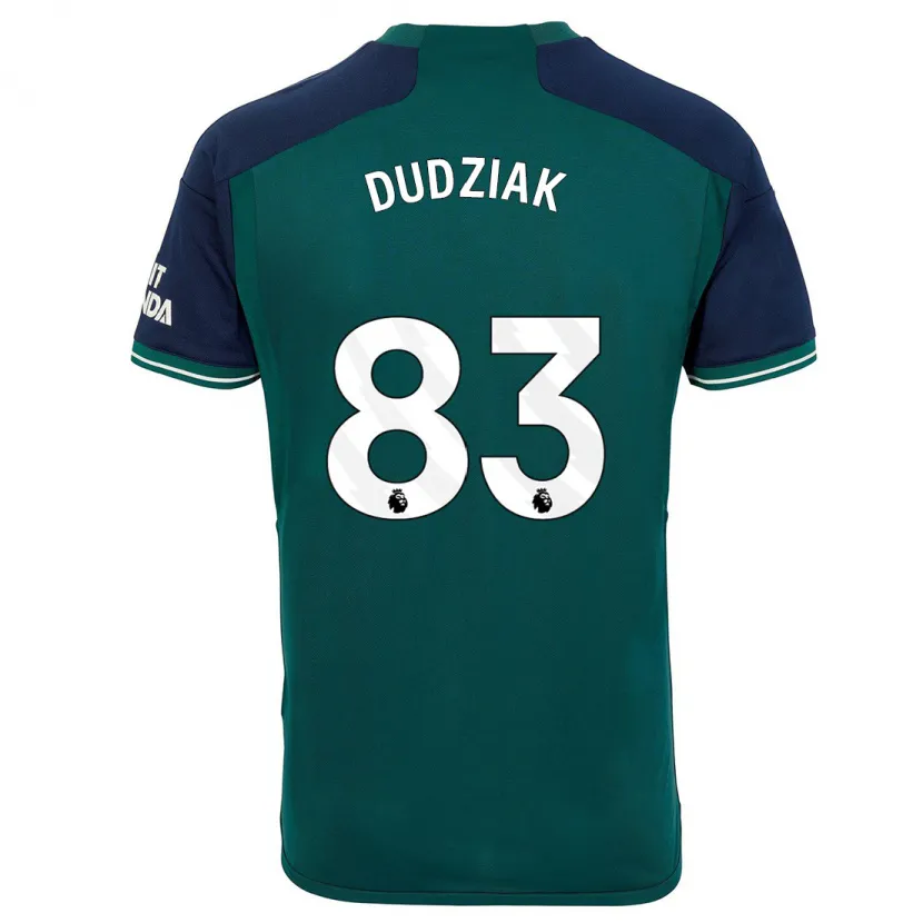 Danxen Hombre Camiseta Harrison Dudziak #83 Verde Equipación Tercera 2023/24 La Camisa