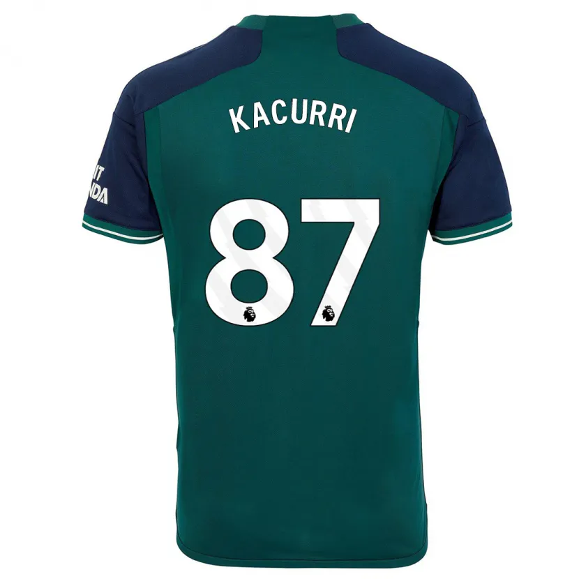 Danxen Hombre Camiseta Maldini Kacurri #87 Verde Equipación Tercera 2023/24 La Camisa