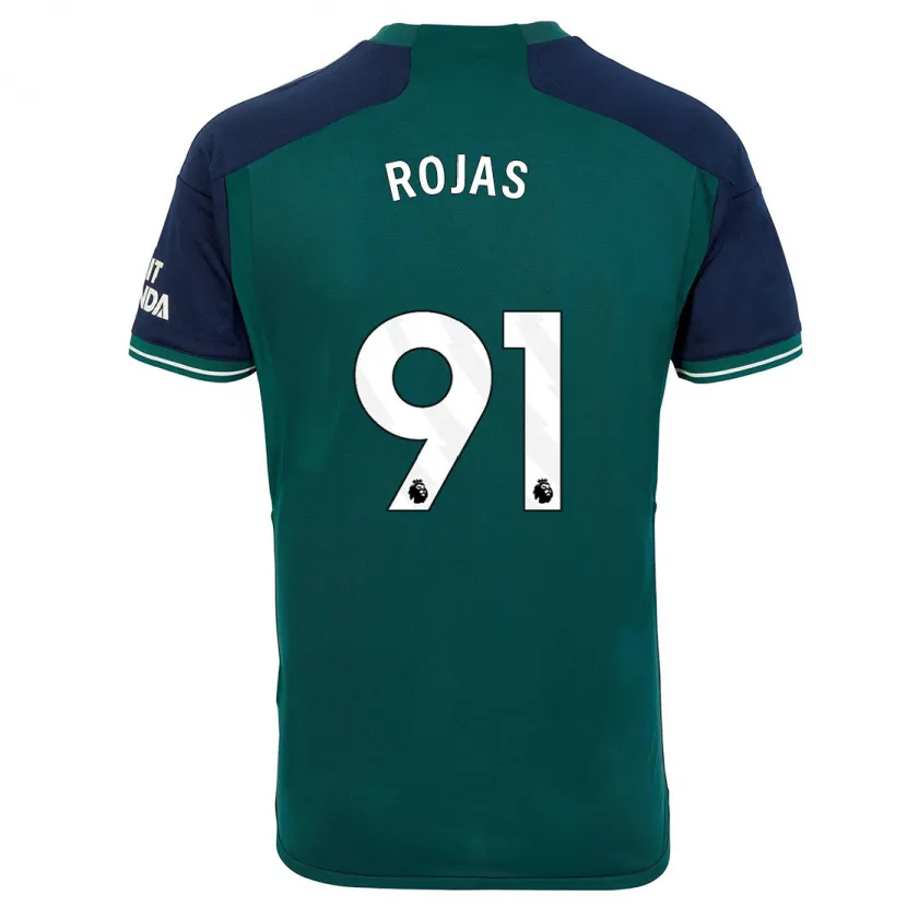 Danxen Hombre Camiseta Alexei Rojas #91 Verde Equipación Tercera 2023/24 La Camisa