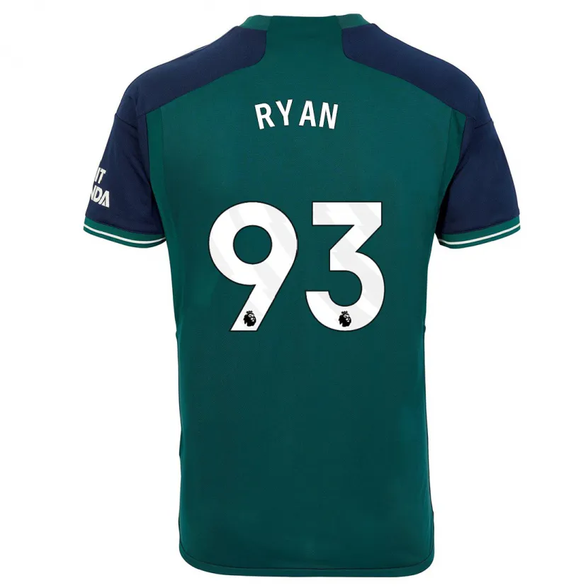 Danxen Hombre Camiseta Kamarni Ryan #93 Verde Equipación Tercera 2023/24 La Camisa