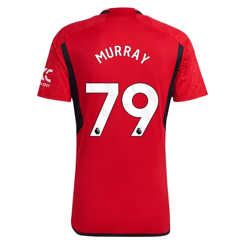 Danxen Mujer Camiseta Sam Murray #79 Rojo 1ª Equipación 2023/24 La Camisa