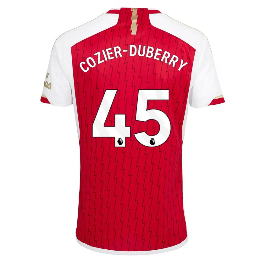 Danxen Mujer Camiseta Amario Cozier-Duberry #45 Rojo 1ª Equipación 2023/24 La Camisa