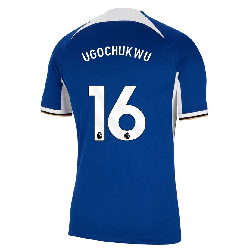 Danxen Mujer Camiseta Lesley Ugochukwu #16 Azul 1ª Equipación 2023/24 La Camisa