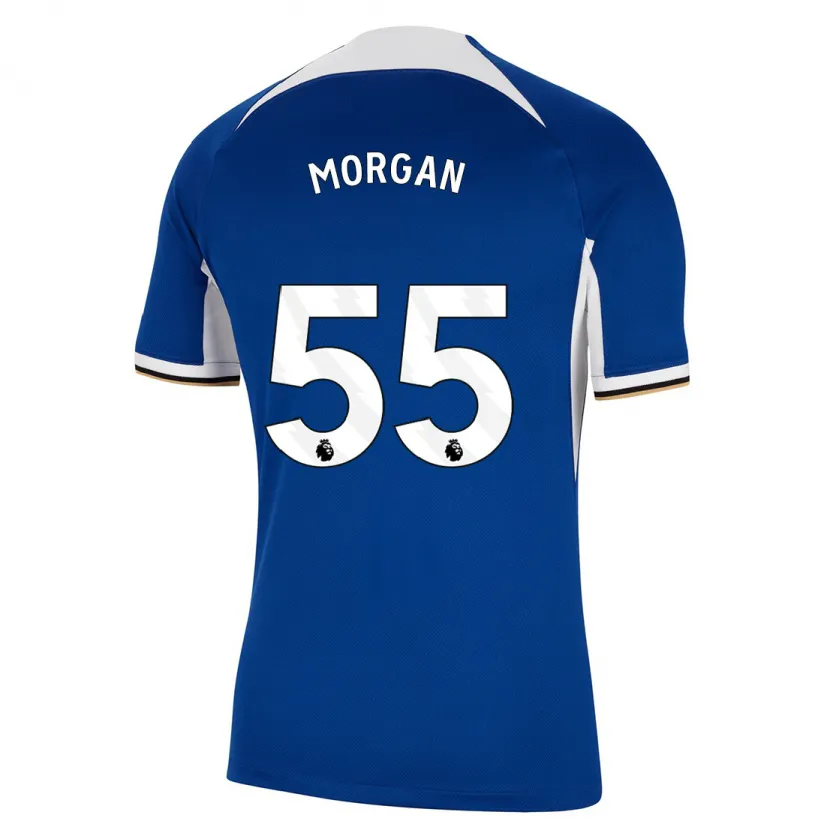 Danxen Mujer Camiseta Jimmy-Jay Morgan #55 Azul 1ª Equipación 2023/24 La Camisa