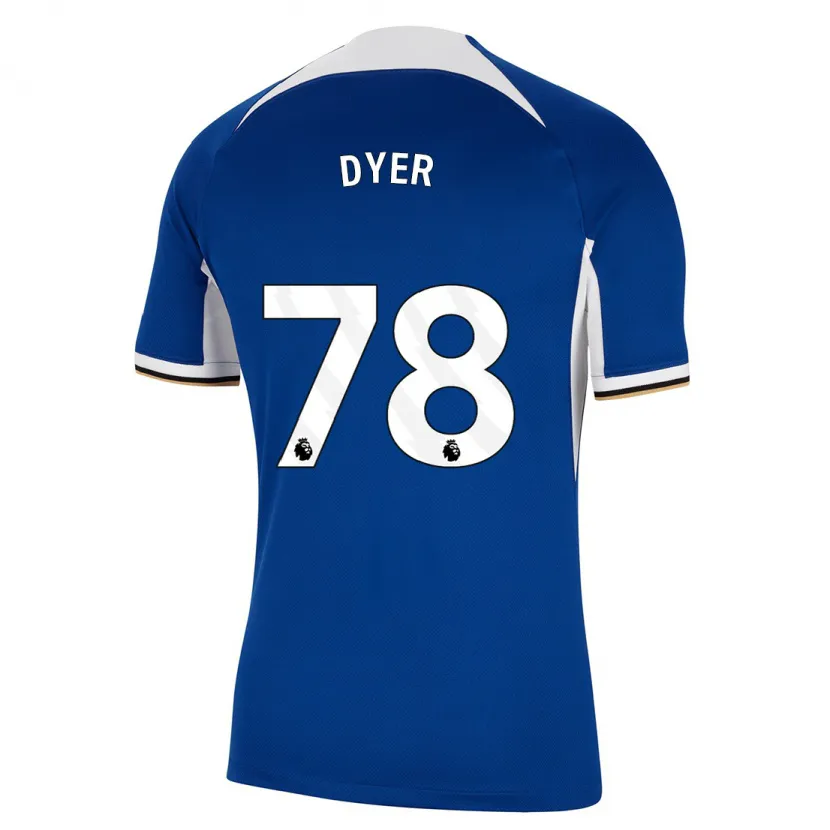 Danxen Mujer Camiseta Kiano Dyer #78 Azul 1ª Equipación 2023/24 La Camisa