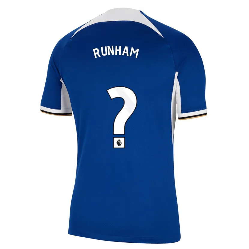 Danxen Mujer Camiseta Frankie Runham #0 Azul 1ª Equipación 2023/24 La Camisa