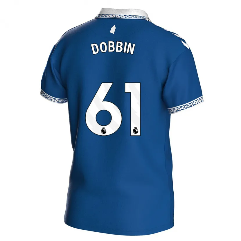 Danxen Mujer Camiseta Lewis Dobbin #61 Azul Real 1ª Equipación 2023/24 La Camisa