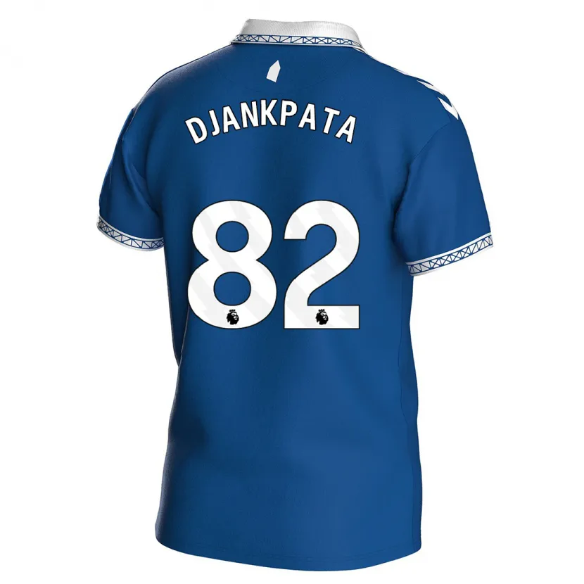 Danxen Mujer Camiseta Halid Djankpata #82 Azul Real 1ª Equipación 2023/24 La Camisa