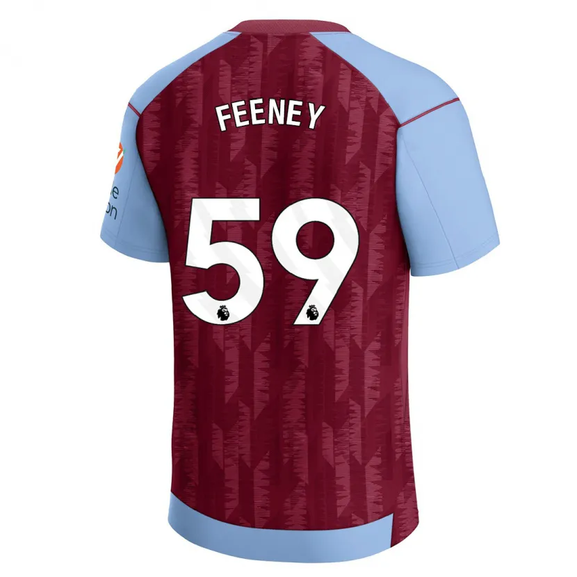 Danxen Mujer Camiseta Josh Feeney #59 Azul Claro 1ª Equipación 2023/24 La Camisa