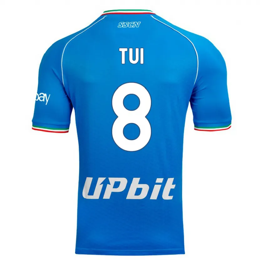 Danxen Mujer Camiseta Sara Tui #8 Cielo Azul 1ª Equipación 2023/24 La Camisa