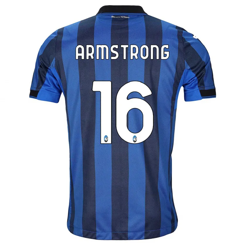 Danxen Mujer Camiseta Daniel Armstrong #16 Azul Negro 1ª Equipación 2023/24 La Camisa