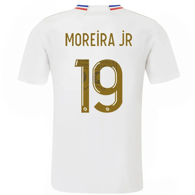 Danxen Mujer Camiseta Diego Moreira #0 Blanco 1ª Equipación 2023/24 La Camisa