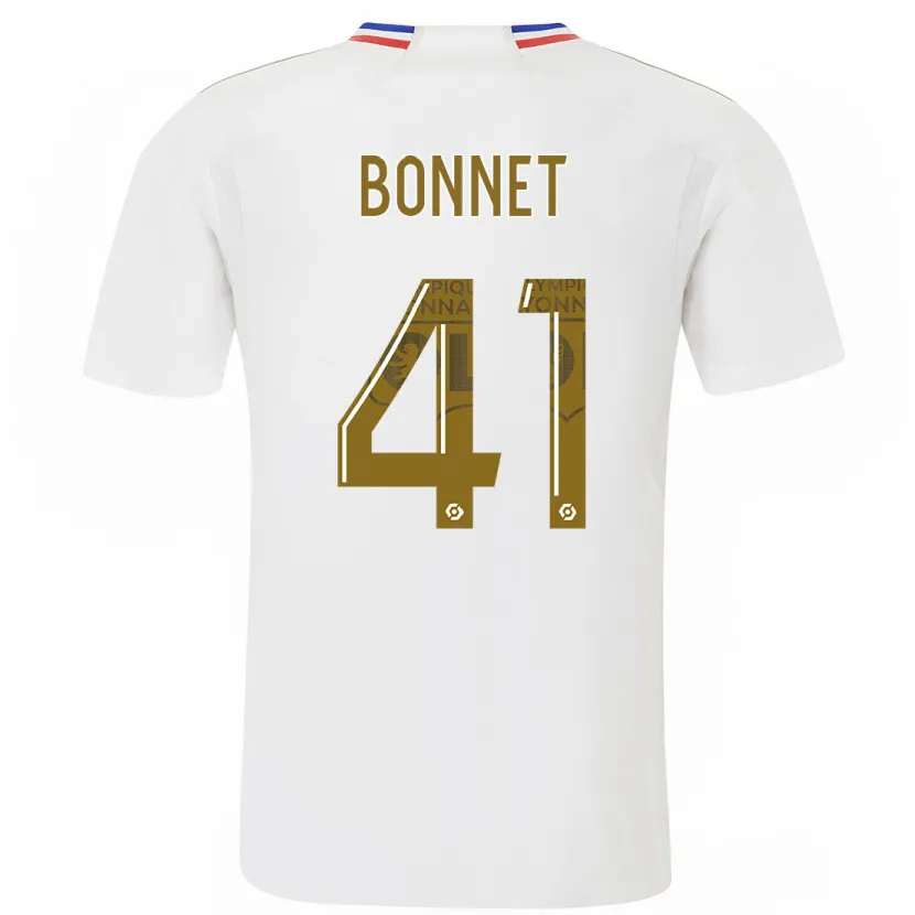 Danxen Mujer Camiseta Noam Bonnet #41 Blanco 1ª Equipación 2023/24 La Camisa