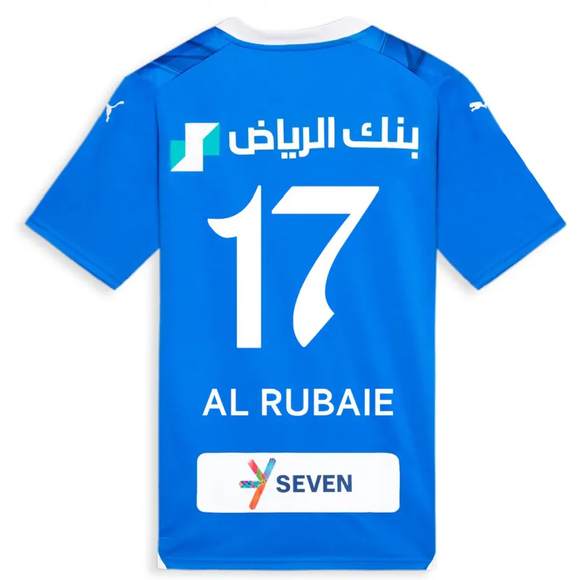 Danxen Mujer Camiseta Mohammed Al-Rubaie #17 Azul 1ª Equipación 2023/24 La Camisa