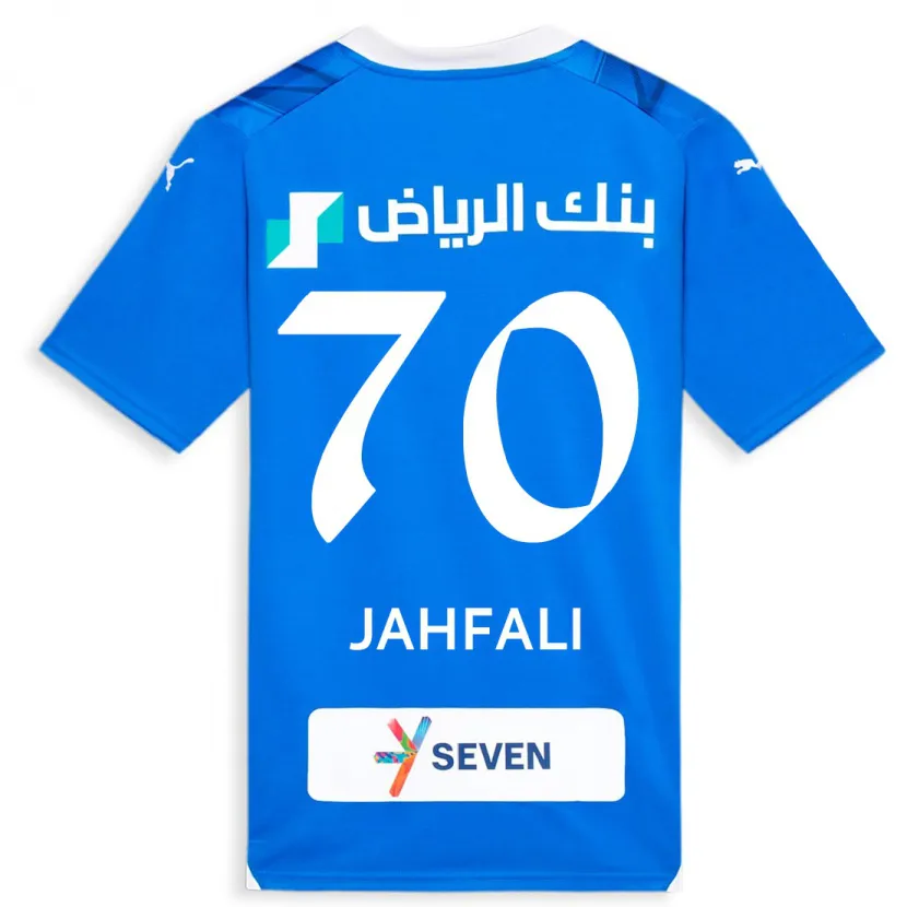 Danxen Mujer Camiseta Mohammed Jahfali #70 Azul 1ª Equipación 2023/24 La Camisa