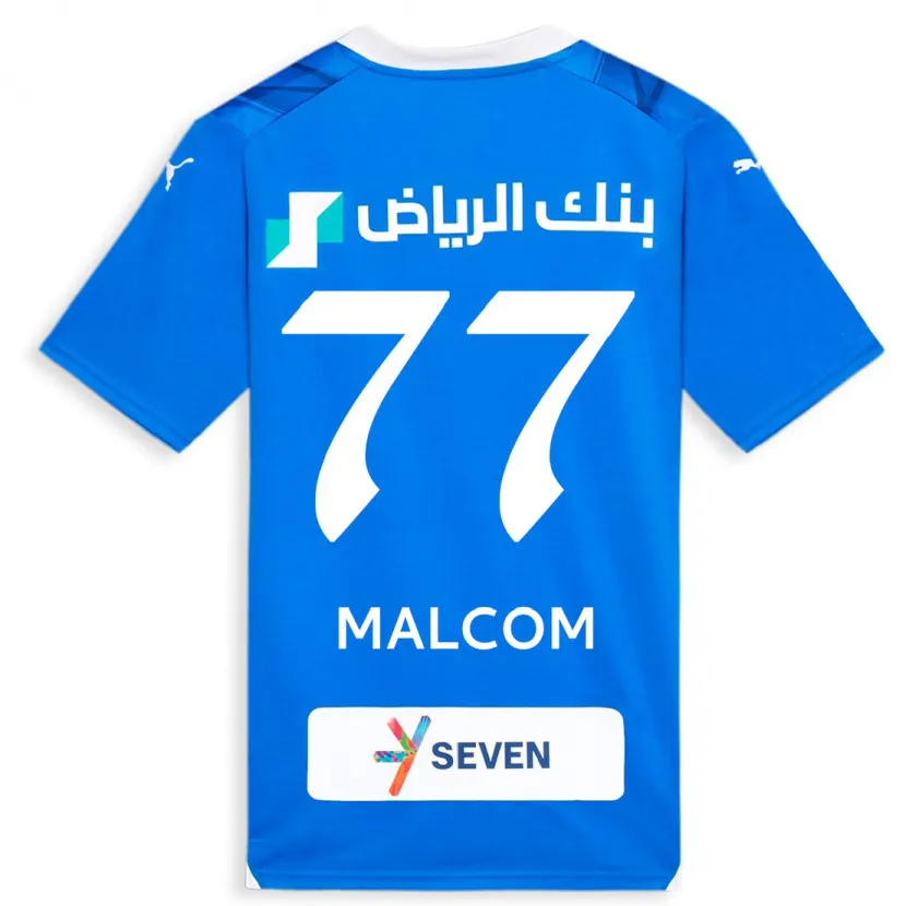 Danxen Mujer Camiseta Malcom #77 Azul 1ª Equipación 2023/24 La Camisa