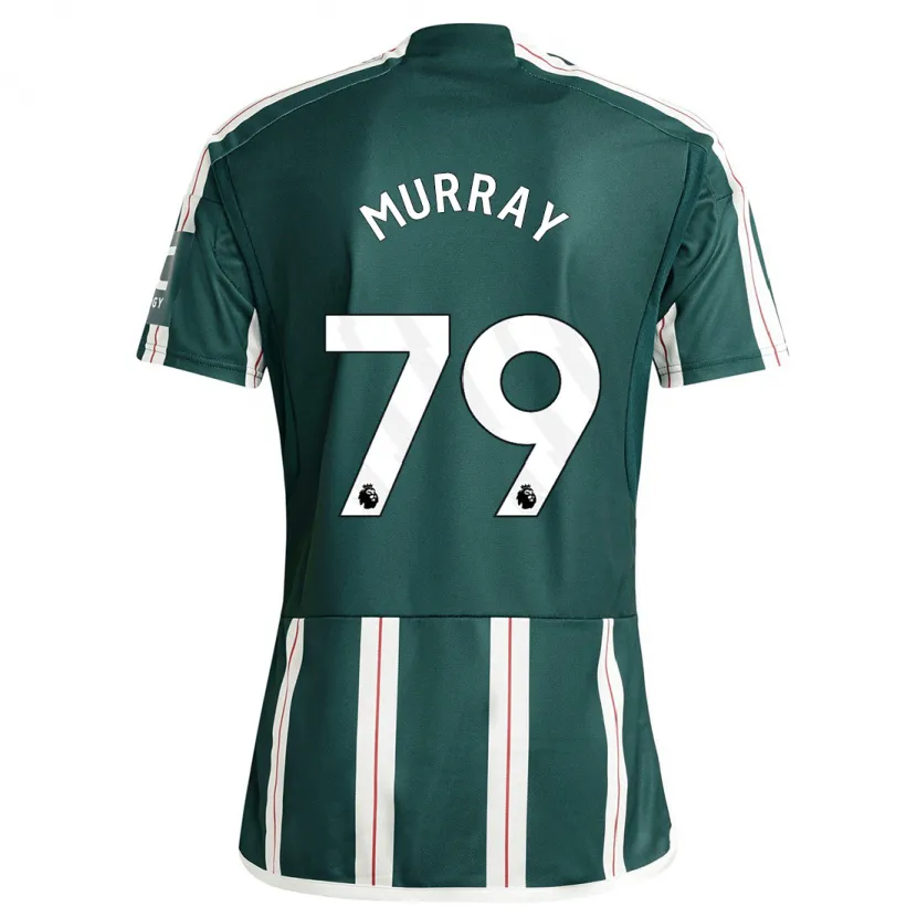 Danxen Mujer Camiseta Sam Murray #79 Verde Oscuro 2ª Equipación 2023/24 La Camisa