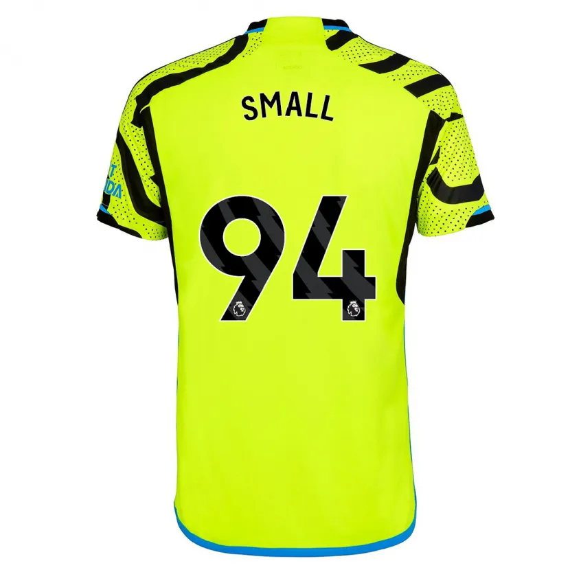 Danxen Mujer Camiseta Coby Small #94 Amarillo 2ª Equipación 2023/24 La Camisa