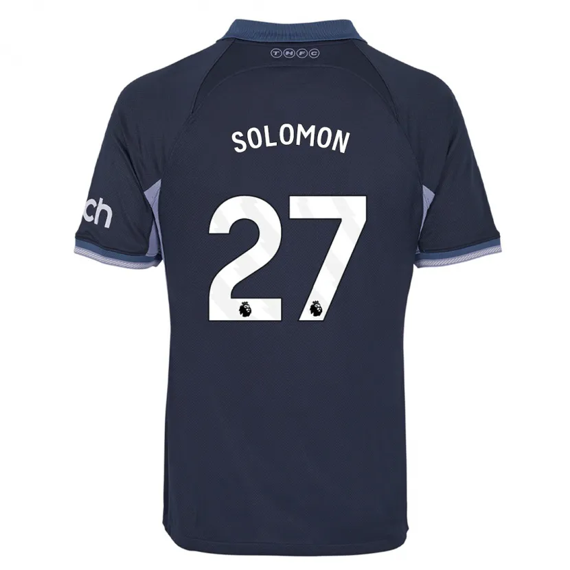 Danxen Mujer Camiseta Manor Solomon #27 Azul Oscuro 2ª Equipación 2023/24 La Camisa