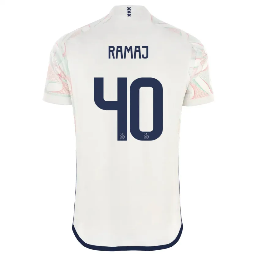 Danxen Mujer Camiseta Diant Ramaj #40 Blanco 2ª Equipación 2023/24 La Camisa