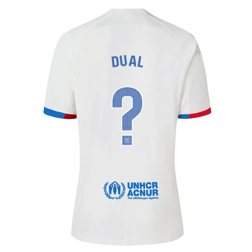 Danxen Mujer Camiseta Wesley Dual #0 Blanco 2ª Equipación 2023/24 La Camisa