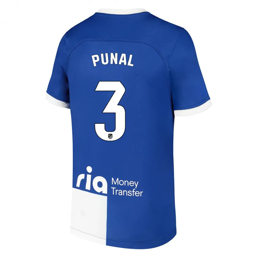 Danxen Mujer Camiseta Aitor Punal #3 Azul Blanco 2ª Equipación 2023/24 La Camisa