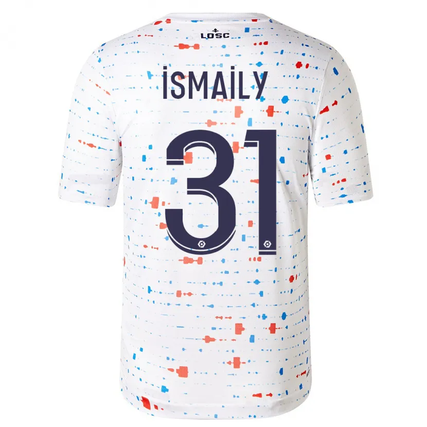 Danxen Mujer Camiseta Ismaily #31 Blanco 2ª Equipación 2023/24 La Camisa