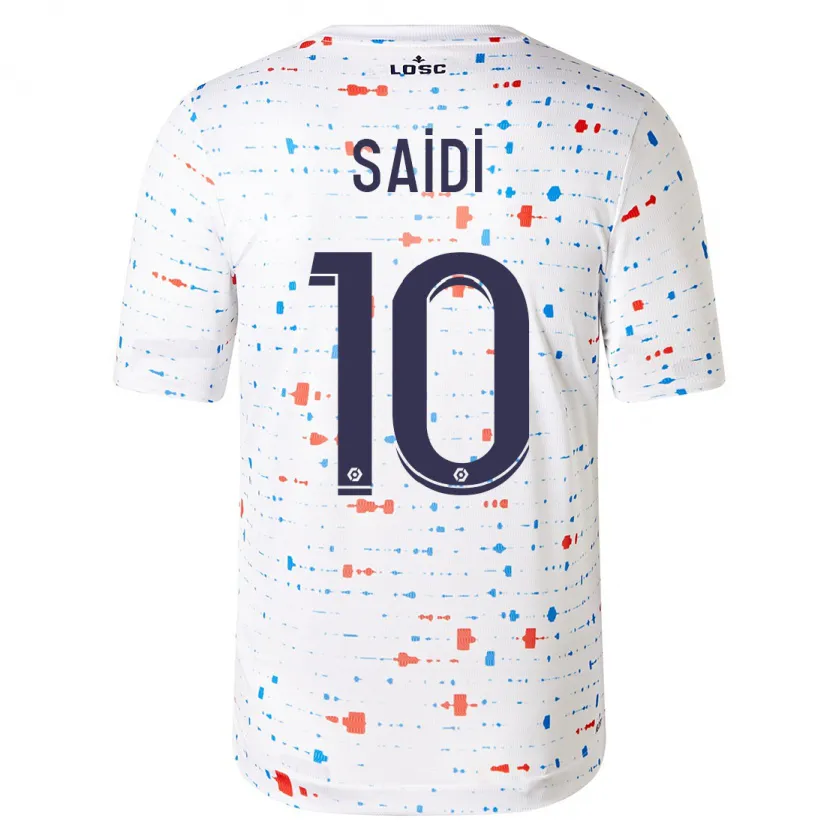 Danxen Mujer Camiseta Rachel Saidi #10 Blanco 2ª Equipación 2023/24 La Camisa