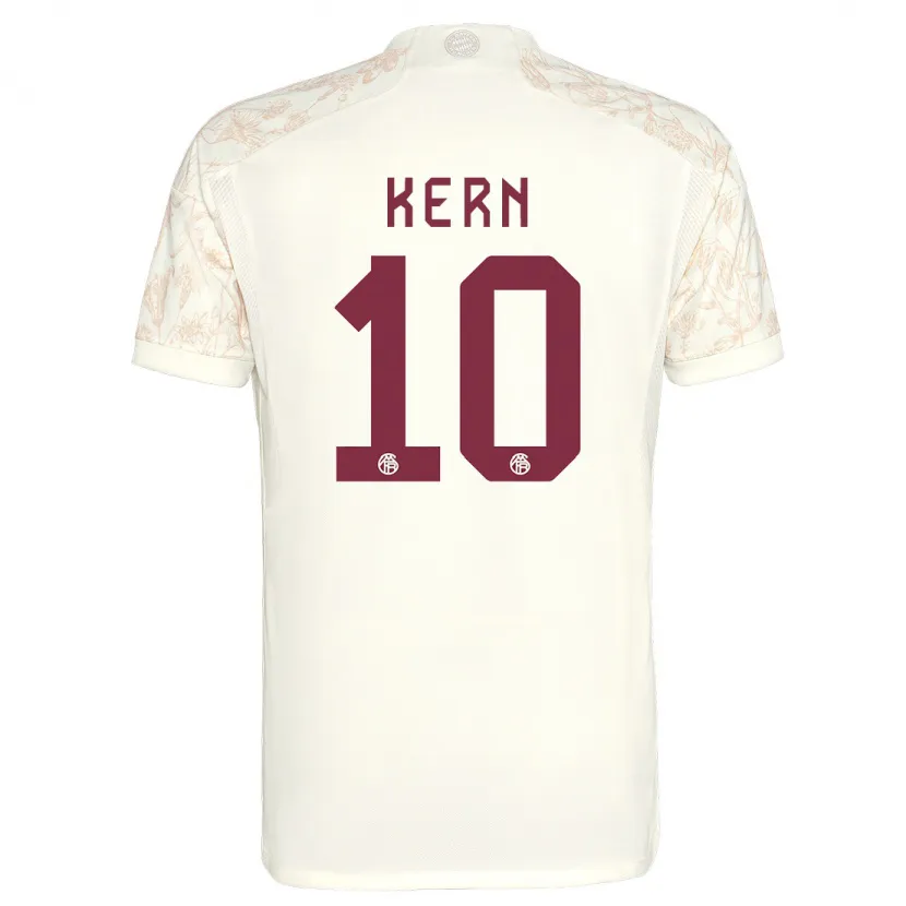 Danxen Mujer Camiseta Timo Kern #10 Blanquecino Equipación Tercera 2023/24 La Camisa