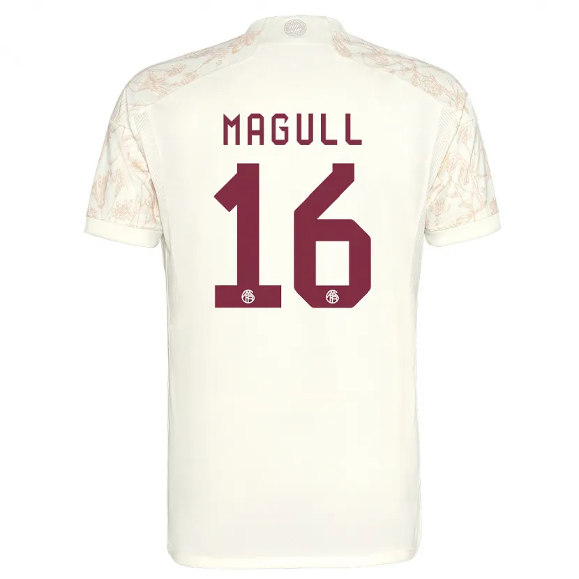 Danxen Mujer Camiseta Lina Magull #16 Blanquecino Equipación Tercera 2023/24 La Camisa