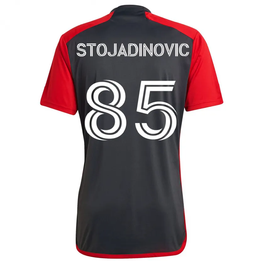 Danxen Niño Camiseta Marko Stojadinovic #85 Rojo Grayn 1ª Equipación 2024/25 La Camisa