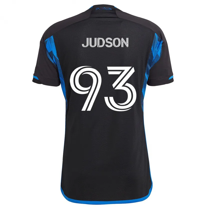 Danxen Niño Camiseta Judson #93 Azul Negro 1ª Equipación 2024/25 La Camisa