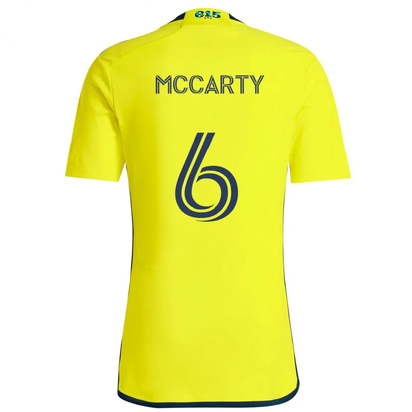 Danxen Niño Camiseta Dax Mccarty #6 Amarillo Azul 1ª Equipación 2024/25 La Camisa