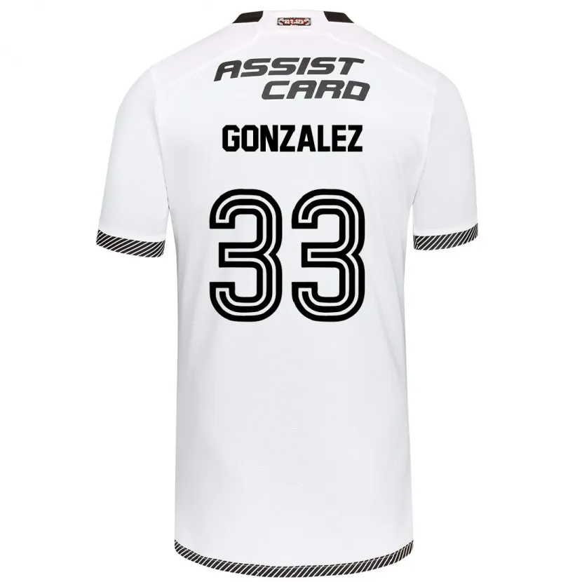 Danxen Niño Camiseta Ramiro González #33 Blanco Negro 1ª Equipación 2024/25 La Camisa