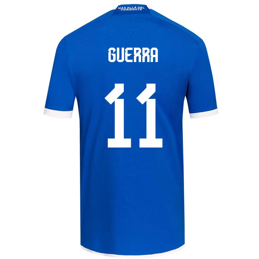 Danxen Niño Camiseta Nicolás Guerra #11 Azul Blanco 1ª Equipación 2024/25 La Camisa