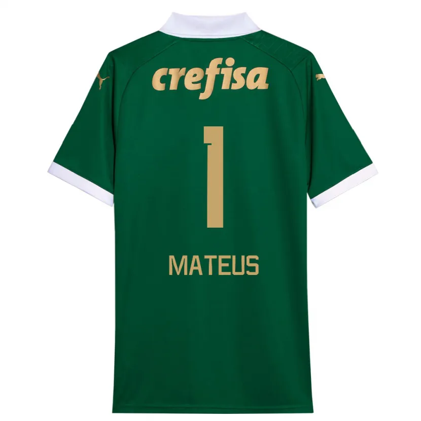 Danxen Niño Camiseta Mateus #1 Verde Blanco 1ª Equipación 2024/25 La Camisa