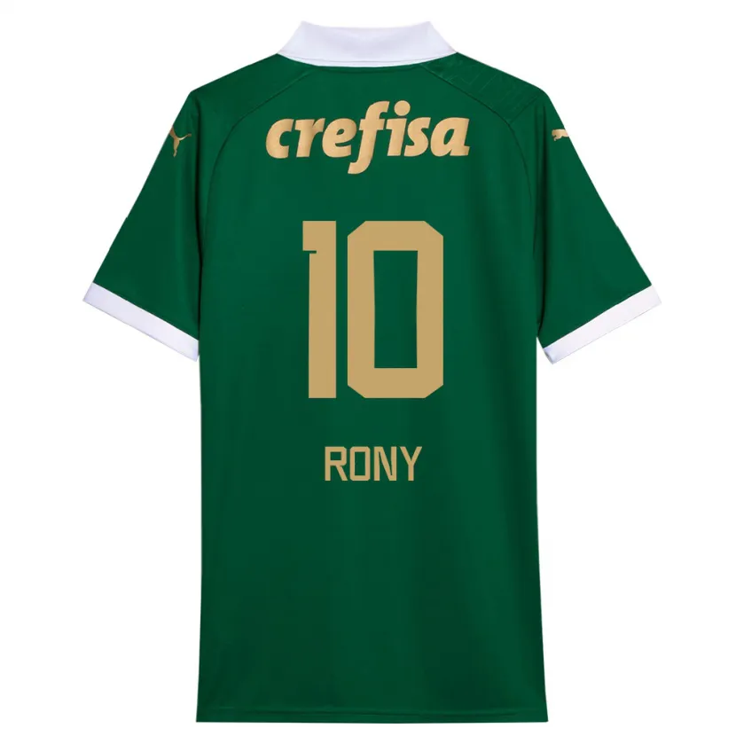 Danxen Niño Camiseta Rony #10 Verde Blanco 1ª Equipación 2024/25 La Camisa