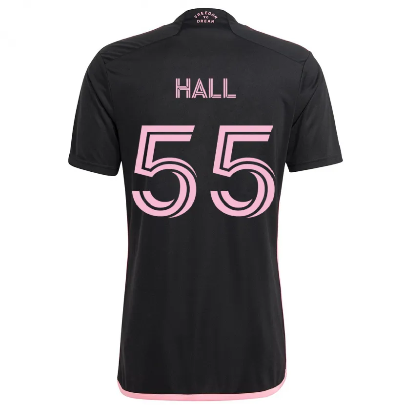 Danxen Niño Camiseta Tyler Hall #55 Negro 2ª Equipación 2024/25 La Camisa