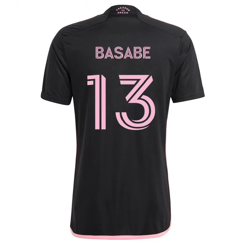 Danxen Niño Camiseta Samuel Basabe #13 Negro 2ª Equipación 2024/25 La Camisa