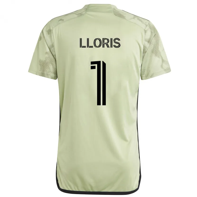 Danxen Niño Camiseta Hugo Lloris #1 Verde Claro 2ª Equipación 2024/25 La Camisa