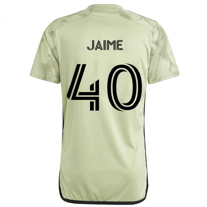 Danxen Niño Camiseta Christopher Jaime #40 Verde Claro 2ª Equipación 2024/25 La Camisa