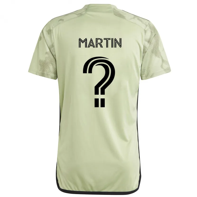 Danxen Niño Camiseta Aidan Martin #0 Verde Claro 2ª Equipación 2024/25 La Camisa