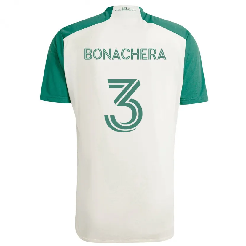 Danxen Niño Camiseta Rubén Bonachera #3 Colores Tostados Verde 2ª Equipación 2024/25 La Camisa