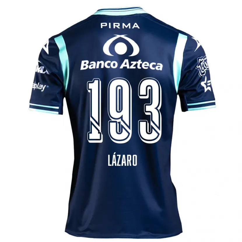 Danxen Niño Camiseta Juan Lázaro #193 Azul Marino 2ª Equipación 2024/25 La Camisa