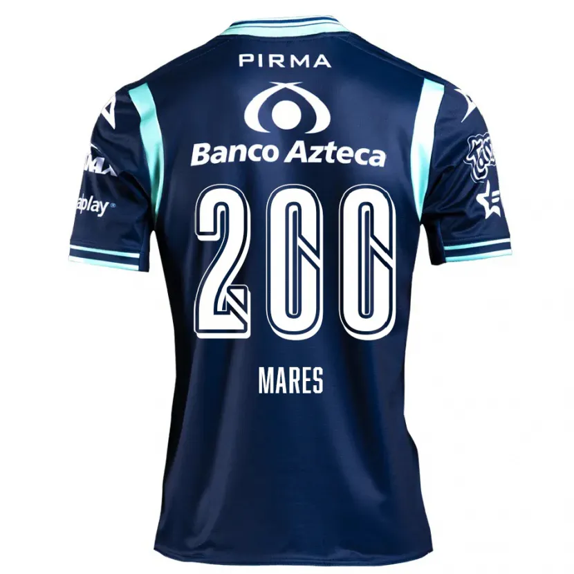 Danxen Niño Camiseta Cristian Mares #200 Azul Marino 2ª Equipación 2024/25 La Camisa